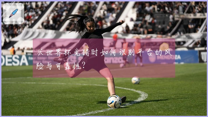 买世界杯竞猜时如何识别平台的风险与可靠性？