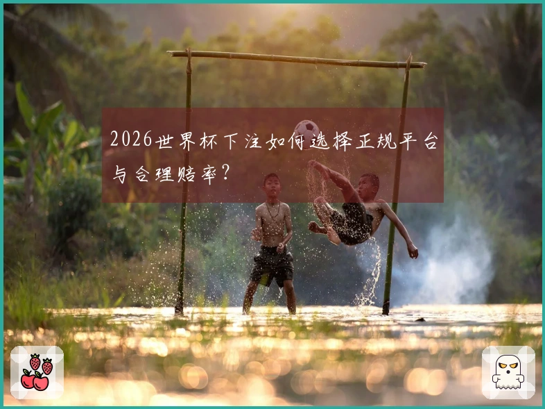 2026世界杯下注如何选择正规平台与合理赔率？