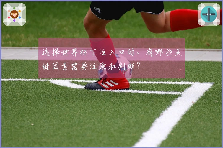 选择世界杯下注入口时，有哪些关键因素需要注意和判断？