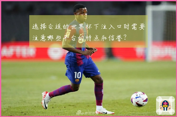 选择合适的世界杯下注入口时需要注意哪些平台的特点和信誉？